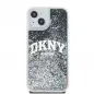 Kryt DKNY Liquid Glitters Arch Logo na Apple iPhone 15 Černý 