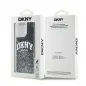 Kryt DKNY Liquid Glitters Arch Logo na Apple iPhone 15 Pro Max Černý 