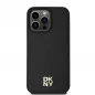 Kryt DKNY Pu Repeat Pattern Stack Logo na Apple iPhone 15 Pro Max MagSAFE  Černý 