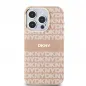 Kryt DKNY Repeat Texture Pattern Stripe na Apple iPhone 13 Pro Max MagSAFE  Růžový 