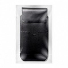 Univerzální pouzdro, Pouzdro na opasek ROYAL - Leather universal flap pocket na XIAOMI Redmi Note 10 Pro Max Černý 