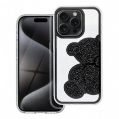 Kryt Teddy bear na Apple iPhone 12 Pro Černý