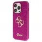 Kryt Guess Fixed Glitter Big 4G na Apple iPhone 15 Pro Fialový (Purple) 