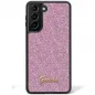 Kryt Guess Glitter Script na Samsung Galaxy S24 Fialový (Purple) 