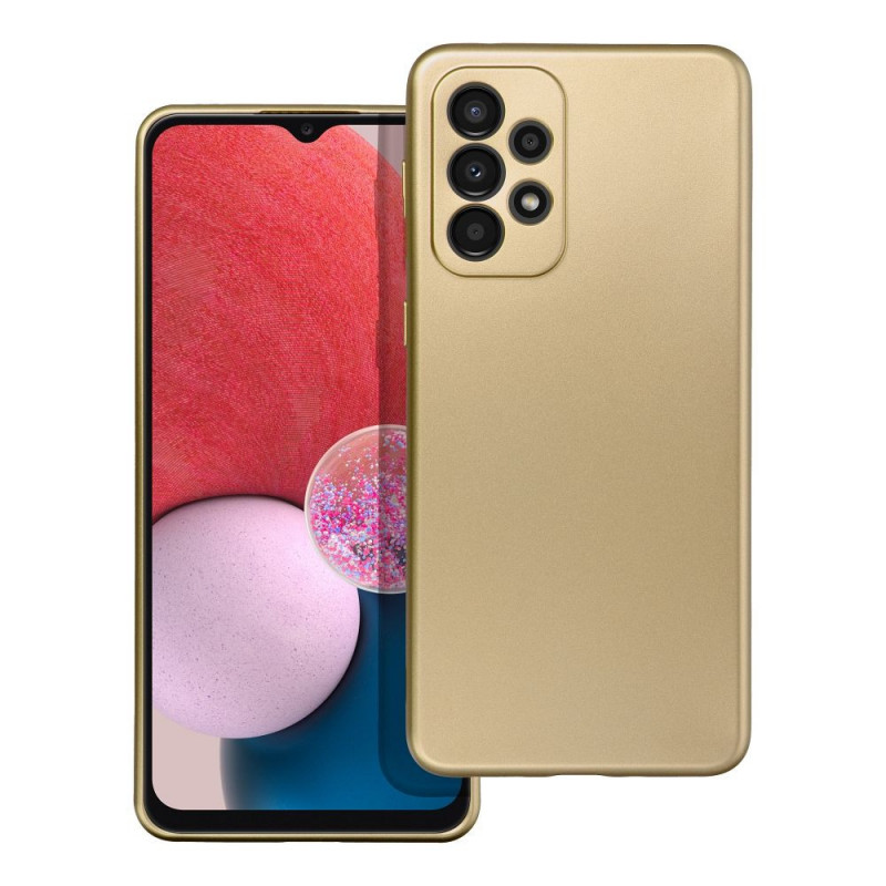 Kryt Metallic na Samsung Galaxy A52s 5G Zlatý 