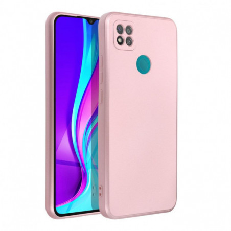 Kryt Metallic na XIAOMI Redmi 9C NFC Růžový 