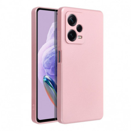 Kryt Metallic na XIAOMI Redmi Note 12 Pro Plus 5G Růžový 