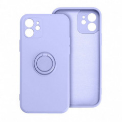 Kryt Silicone ring na Apple iPhone 16 Fialový (Violet) 