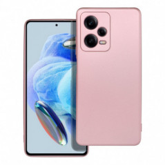 Kryt Metallic na XIAOMI Redmi Note 12 Pro 5G Růžový 