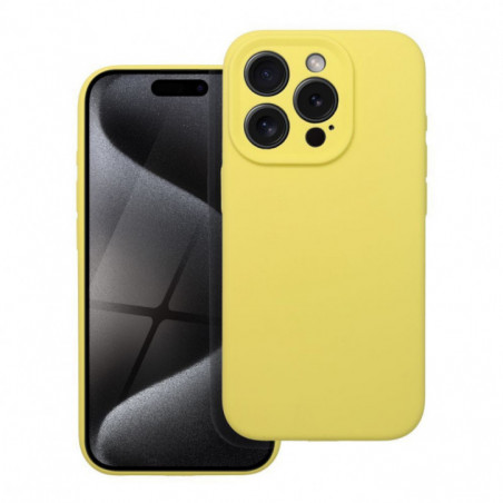 Kryt Silicone 2mm na Apple iPhone 11 Citronová