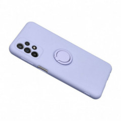 Kryt Silicone ring na Samsung Galaxy S23 Ultra 5G Fialový (Violet) 