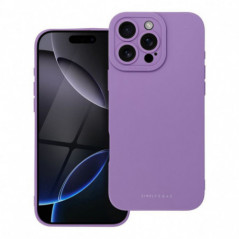 Kryt Roar Luna na Apple iPhone 16 Pro Max Jednobarevný, Stylový, Estetický doplněk  Fialový (Violet)