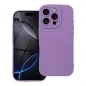 Kryt Roar Luna na Apple iPhone 16 Pro Jednobarevný, Stylový, Estetický doplněk  Fialový (Violet)