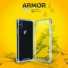 Kryt Roar Armor Jelly na Apple iPhone 16 Prémiové pouzdro  Průhledný