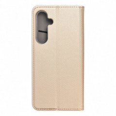 Peněženkové pouzdro Smart Case Book na Samsung Galaxy S24 FE Zlatý