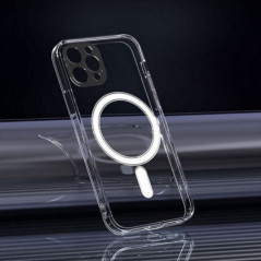 Kryt Clear Mag Cover na Apple iPhone 16 MagSAFE  Průhledný