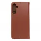 Peněženkové pouzdro Leather case SMART PRO na Samsung Galaxy A16 Elegantní  Hnědý