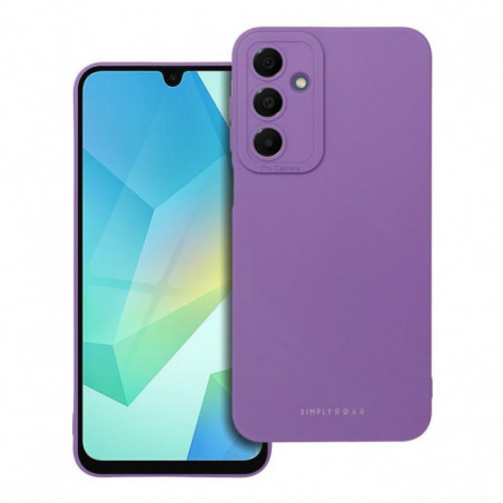 Kryt Roar Luna na Samsung Galaxy A16 Jednobarevný, Stylový, Estetický doplněk  Fialový (Violet)