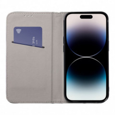 Peněženkové pouzdro Smart Magneto book na Apple iPhone 16 Pro Max Tmavě zelený