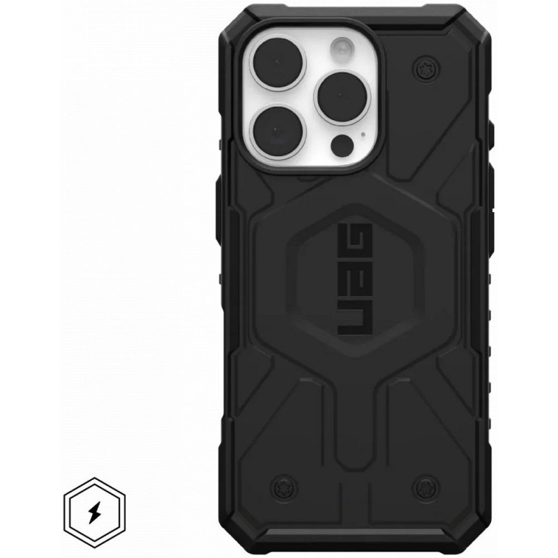 Kryt Urban Armor Gear Pathfinder na Apple iPhone 16 Pro Prémiové pouzdro  MagSAFE  Černý