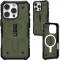 Kryt Urban Armor Gear Pathfinder na Apple iPhone 16 Pro Prémiové pouzdro  MagSAFE  Olivový