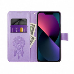 Peněženkové pouzdro MEZZO Book na Samsung Galaxy A26 Fialový (Purple)