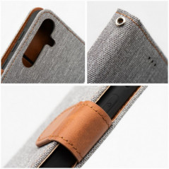 Peněženkové pouzdro JEANS na XIAOMI Redmi 13C Elegantní  Šedý