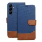 Peněženkové pouzdro JEANS na Samsung Galaxy A21s Elegantní  Modrý