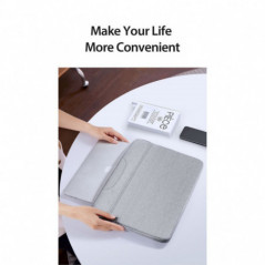 Dux Ducis taška LBTC na notebook 14-15,4in Horizontal Handbag světle šedá