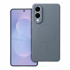 Kryt Silicone Mag Cover na Samsung Galaxy S25 Edge MagSAFE  Světle modrý