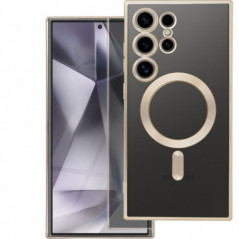 Kryt Electro Mag na Samsung Galaxy S25 Edge MagSAFE  Zlatý