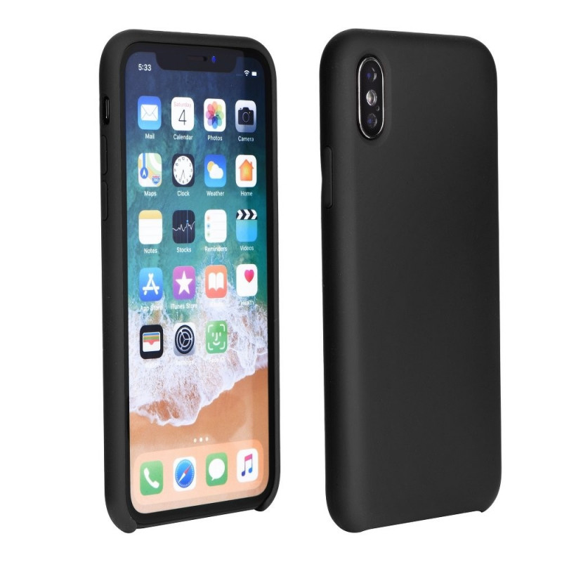 Forcell Silicone na Apple iPhone 11 Pro Max FORCELL Silikonový kryt Černý