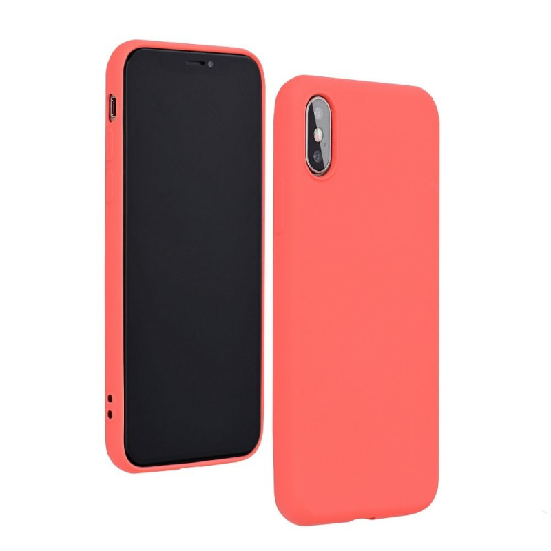 Kryt Silicone na Apple iPhone 11 Elegantní  Broskvový 