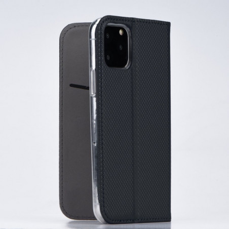 Smart Case Book na Huawei P40 Lite E Peňaženkový obal Černý