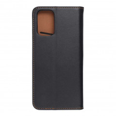 Peněženkové pouzdro Leather case SMART PRO na XIAOMI Redmi Note 10 Elegantní  Černý 