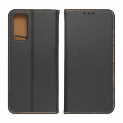 Peněženkové pouzdro Leather case SMART PRO na XIAOMI Redmi Note 10S Elegantní  Černý 