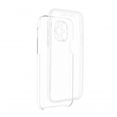 360 Full Cover PC + TPU na Apple iPhone 13 Silikonové pouzdro Průhledný