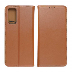 Peněženkové pouzdro Leather case SMART PRO na Apple iPhone 13 Pro Max Elegantní  Hnědý 