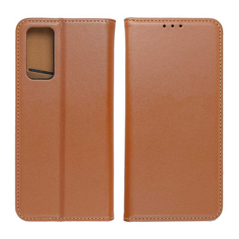 Peněženkové pouzdro Leather case SMART PRO na Apple iPhone 13 mini Elegantní  Hnědý 