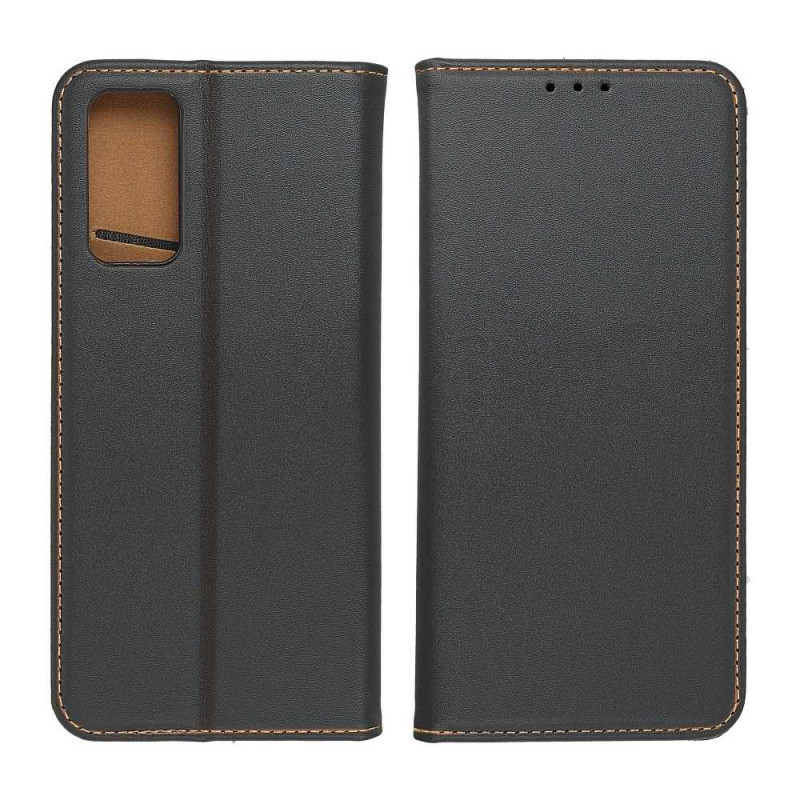 Peněženkové pouzdro Leather case SMART PRO na Apple iPhone 13 Pro Elegantní  Černý 